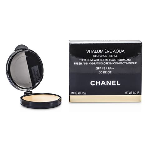 chanel vitalumiere aqua compact ingredients|vitalumière aqua spf 15.